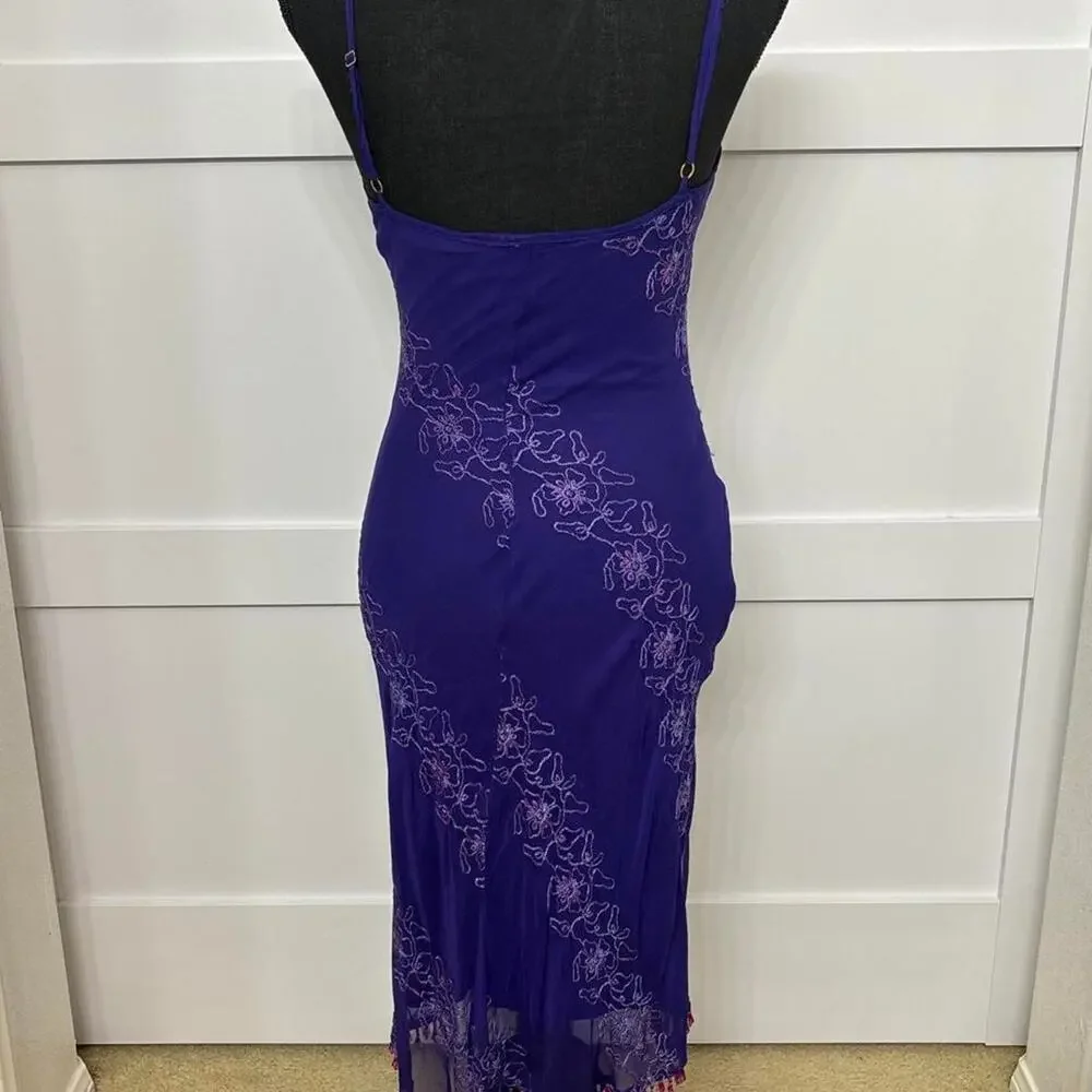 Vintage betsey johnson purple ish beaded